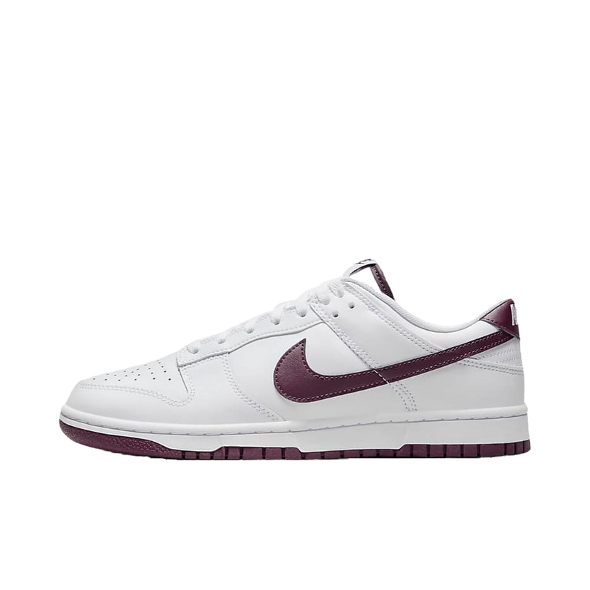 Кецове и обувки Nike Dunk Low Retro White Night Maroon Бяло | DV0831-102