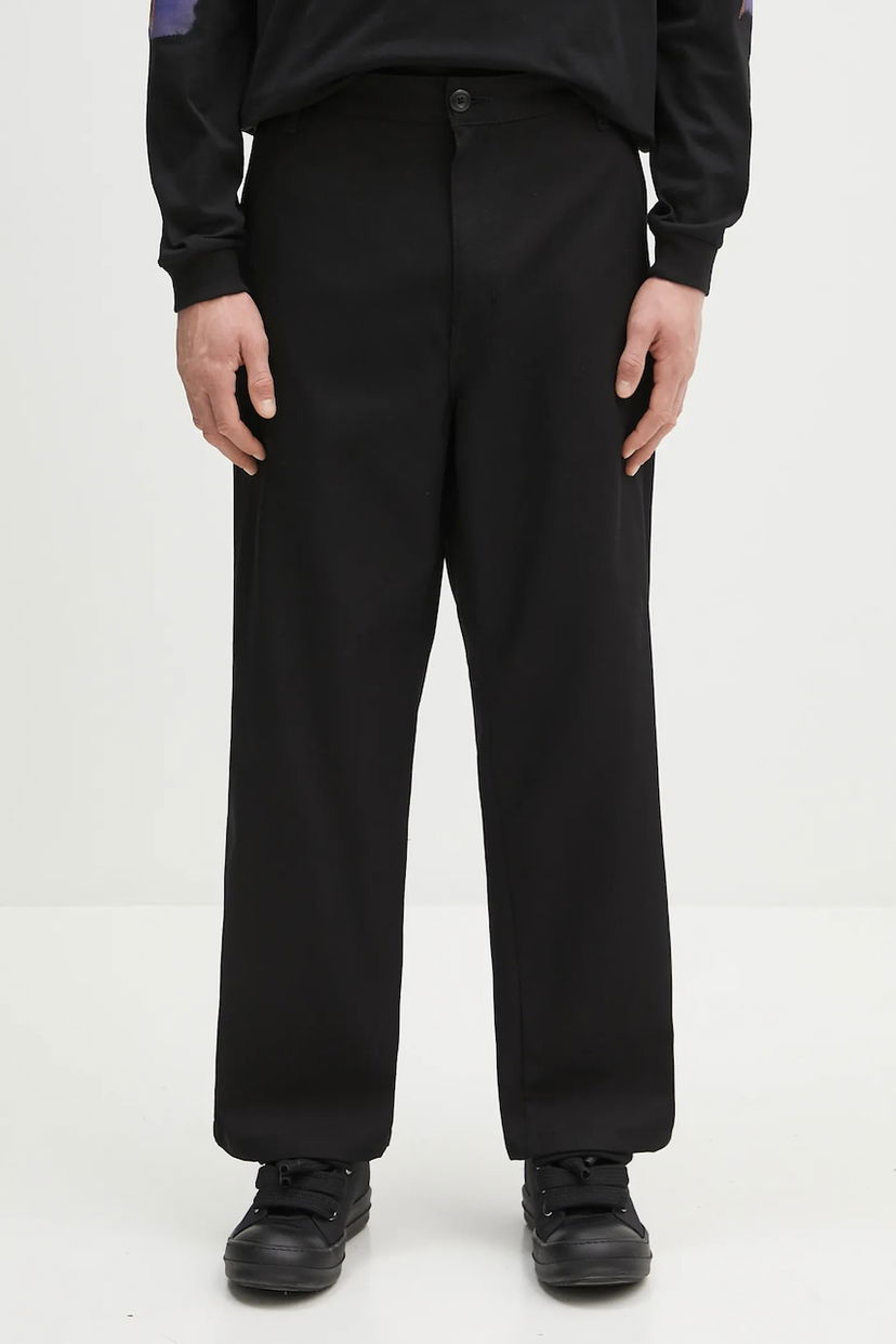 Панталони Carhartt WIP Module Pant Wide Leg Черно | I034814.8901