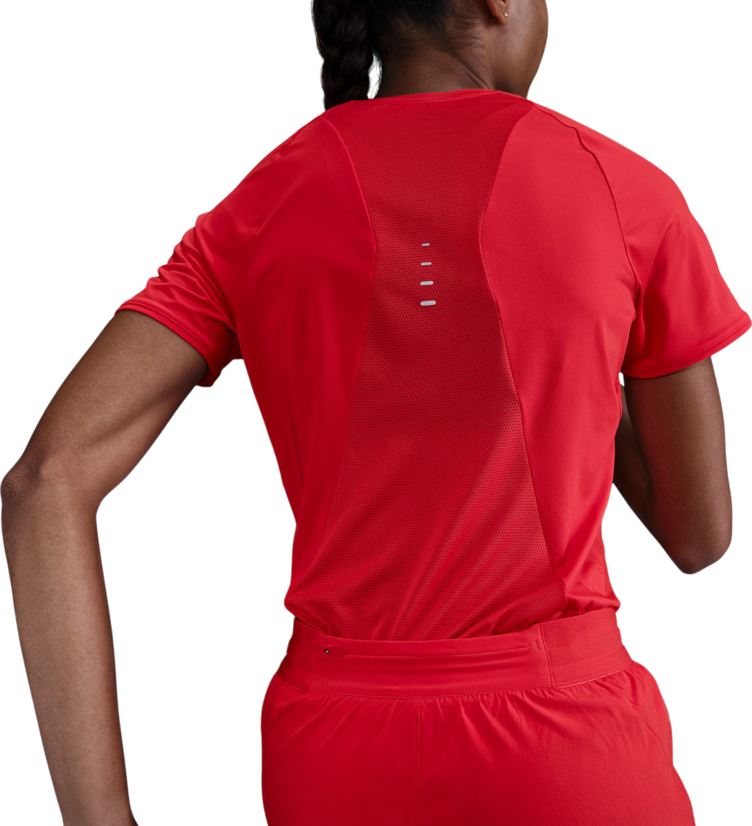Тениска Nike Nike Swift Running T-Shirt Червено | hm9698-696, 1