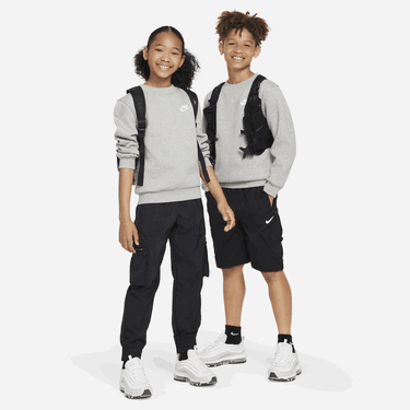 Суитчър Nike Nike Sportswear Club Fleece Crewneck Sweatshirt Сиво | FD3006-063, 4