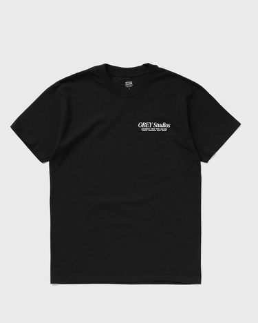 Тениска OBEY Visual Food For Your Mind Черно | 165263749-BLK, 3