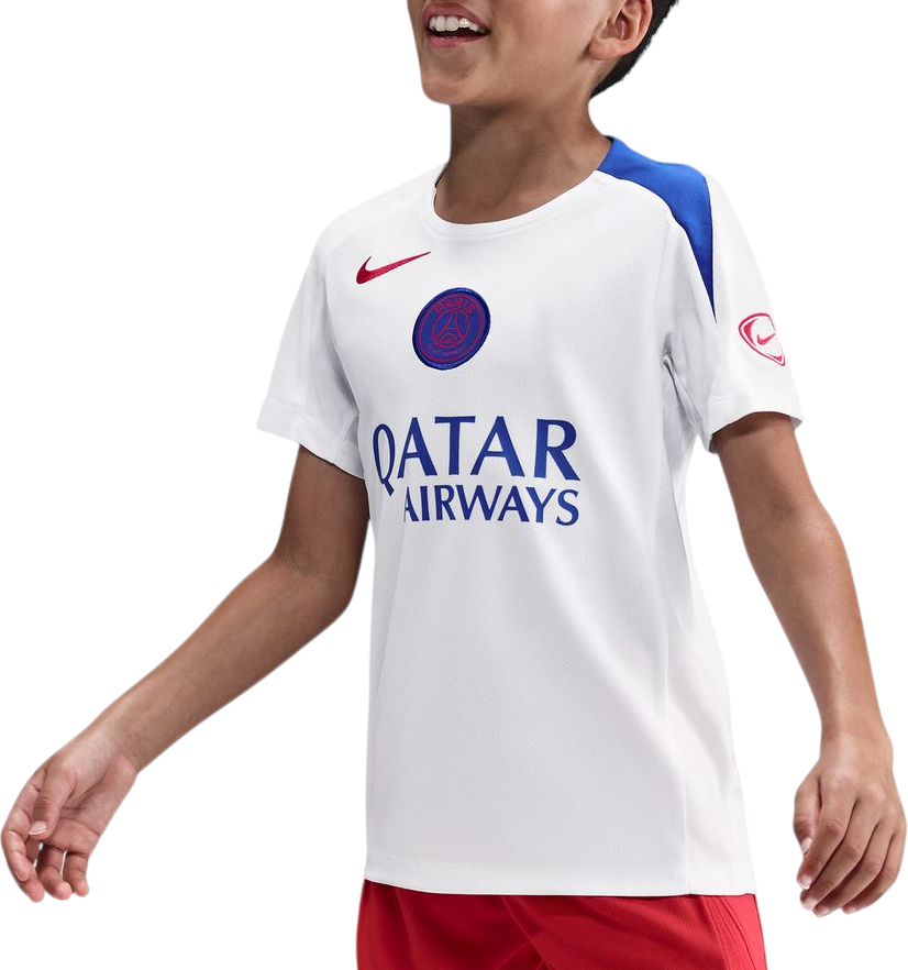 Тениска Nike Paris Saint-Germain Strike Soccer Knit Top Бяло | hm4445-101, 0