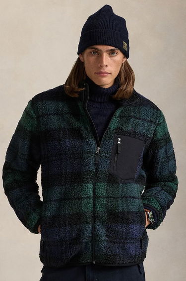 Суитчър Polo by Ralph Lauren Blackwatch Fleece Zip-Up Jacket Зелено | 710952222, 0