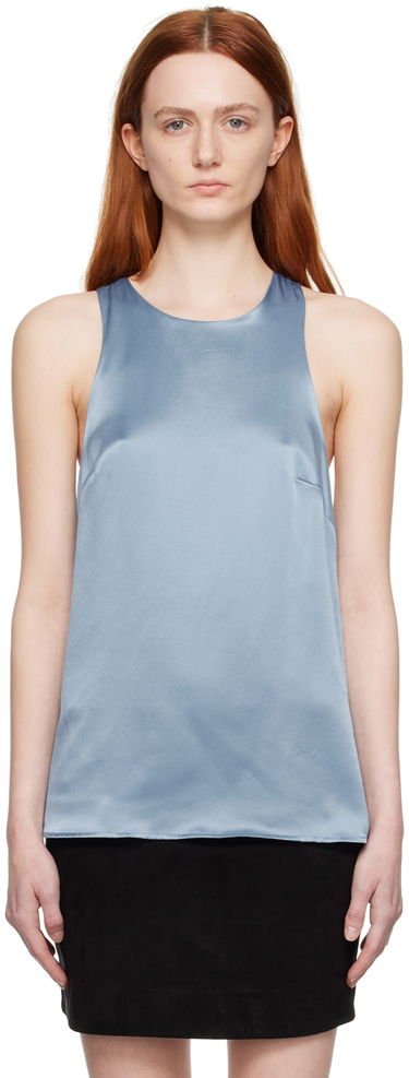 Потник Loulou de Saison Loulou de Saison Estor Silk Camisole Синьо | ESTOR, 0