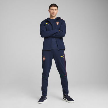 Суитчър Puma Portugal Casuals Men's Full-Zip Hoodie Тъмно синьо | 779554_17, 2