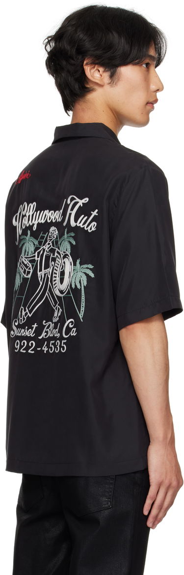 Риза AMIRI AMIRI 'Hollywood Auto' Bowling Shirt Черно | AMSTCA1166, 2