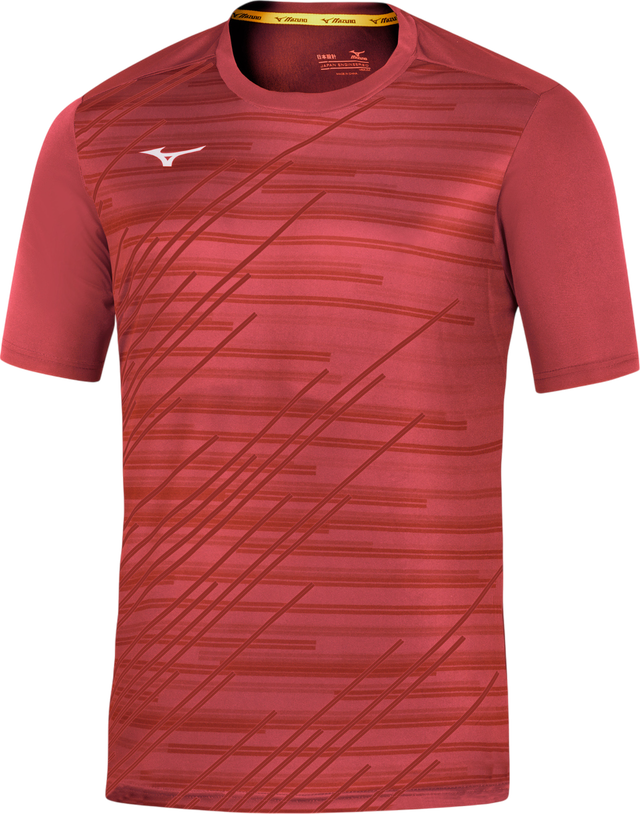 Chiba Abstract Striped Short Sleeve T-Shirt