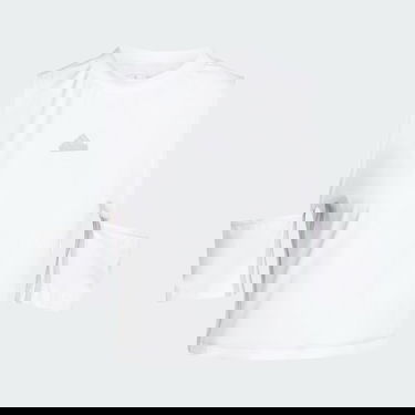Съкратен топ adidas Performance Sportswear Top Dance Crop Бяло | IS0886, 4