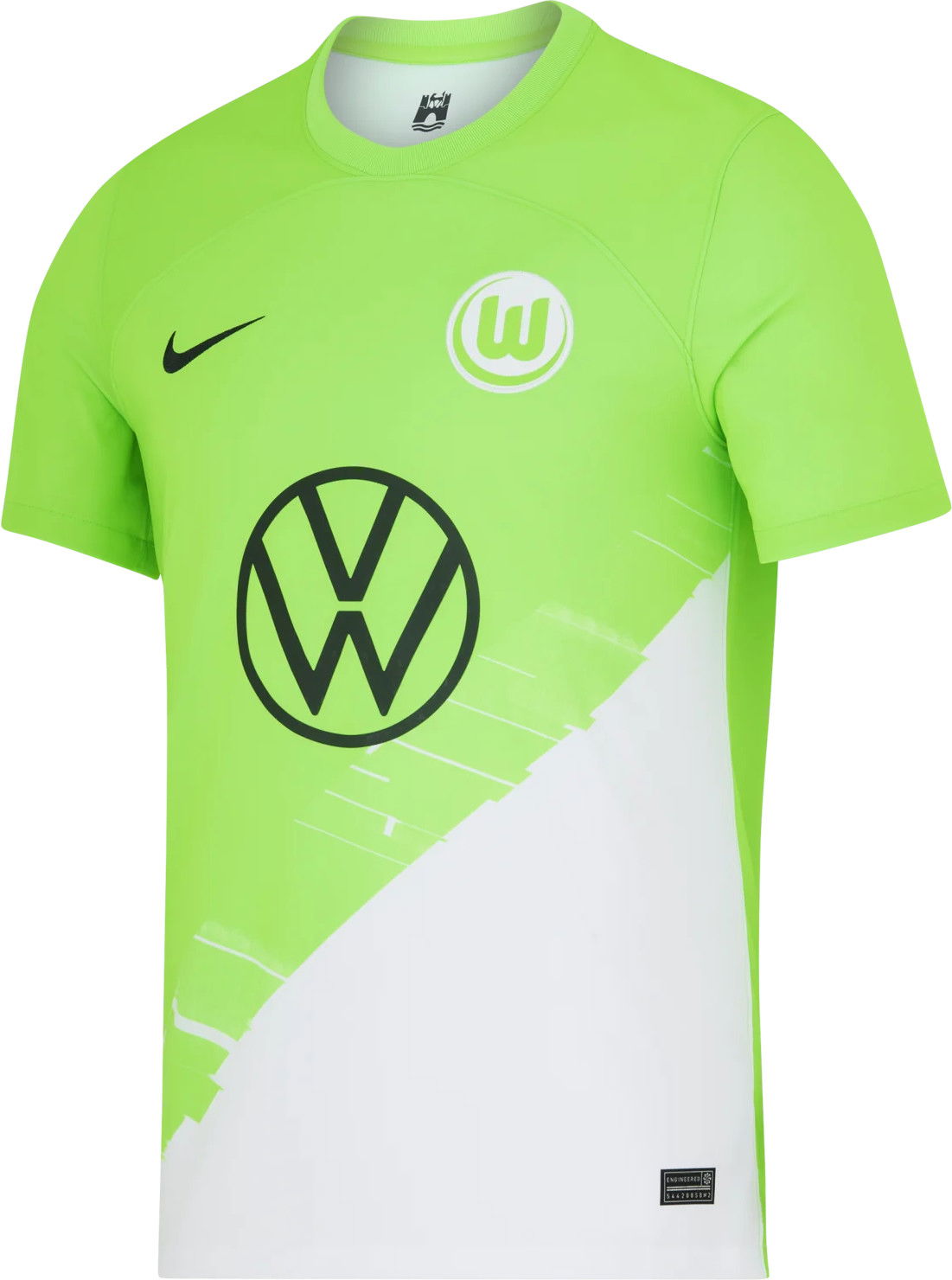 Фланелка Nike VfL Wolfsburg Stadium 2023/24, Зелено | fj7701-310, 0
