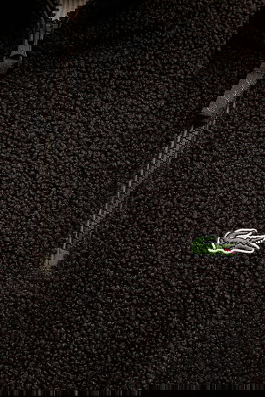 Суитчър Lacoste Teddy Fleece Half-Zip Pullover with Stand-Up Collar Кафяво | SH5500, 4