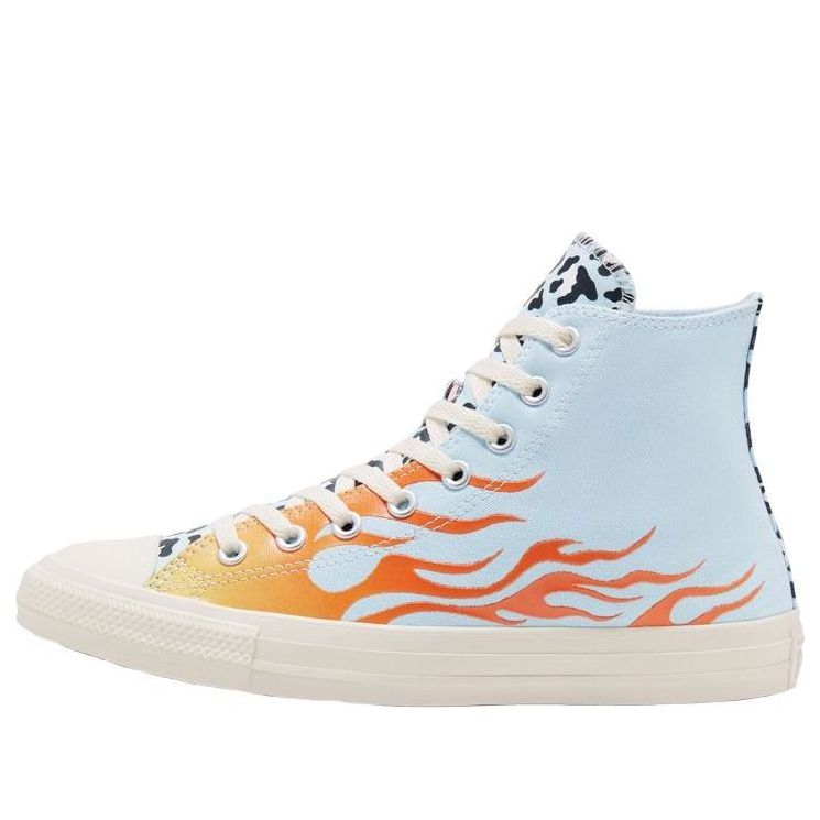 Кецове и обувки Converse Chuck Taylor All Star High Twisted Archive Print Flame Многоцветен | 167927C