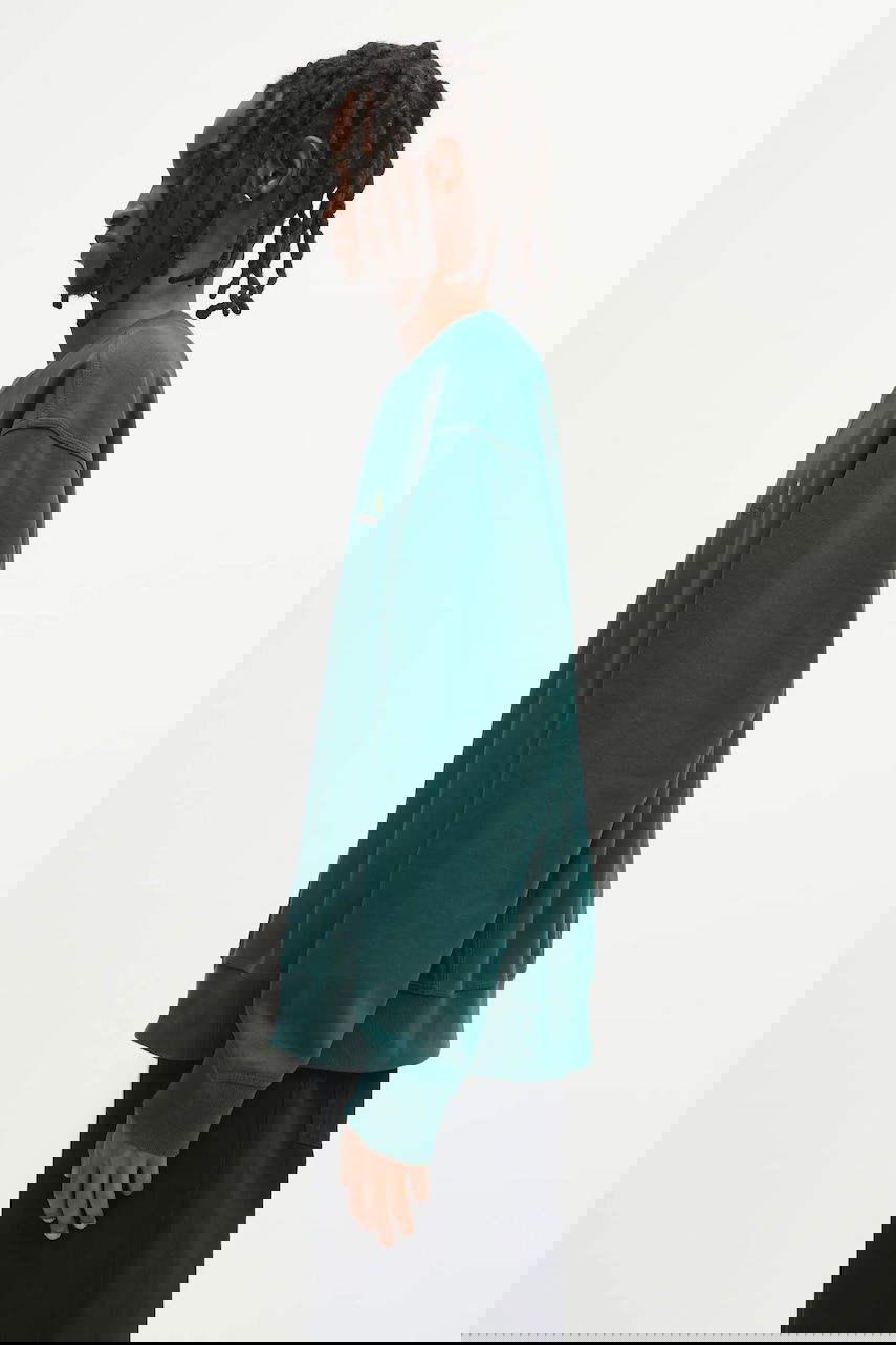 Суитчър Carhartt WIP American Script Embroidered Crewneck Sweatshirt Зелено | I025475.05AXX, 1