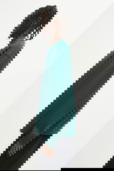 Суитчър Carhartt WIP American Script Embroidered Crewneck Sweatshirt Зелено | I025475.05AXX, 1