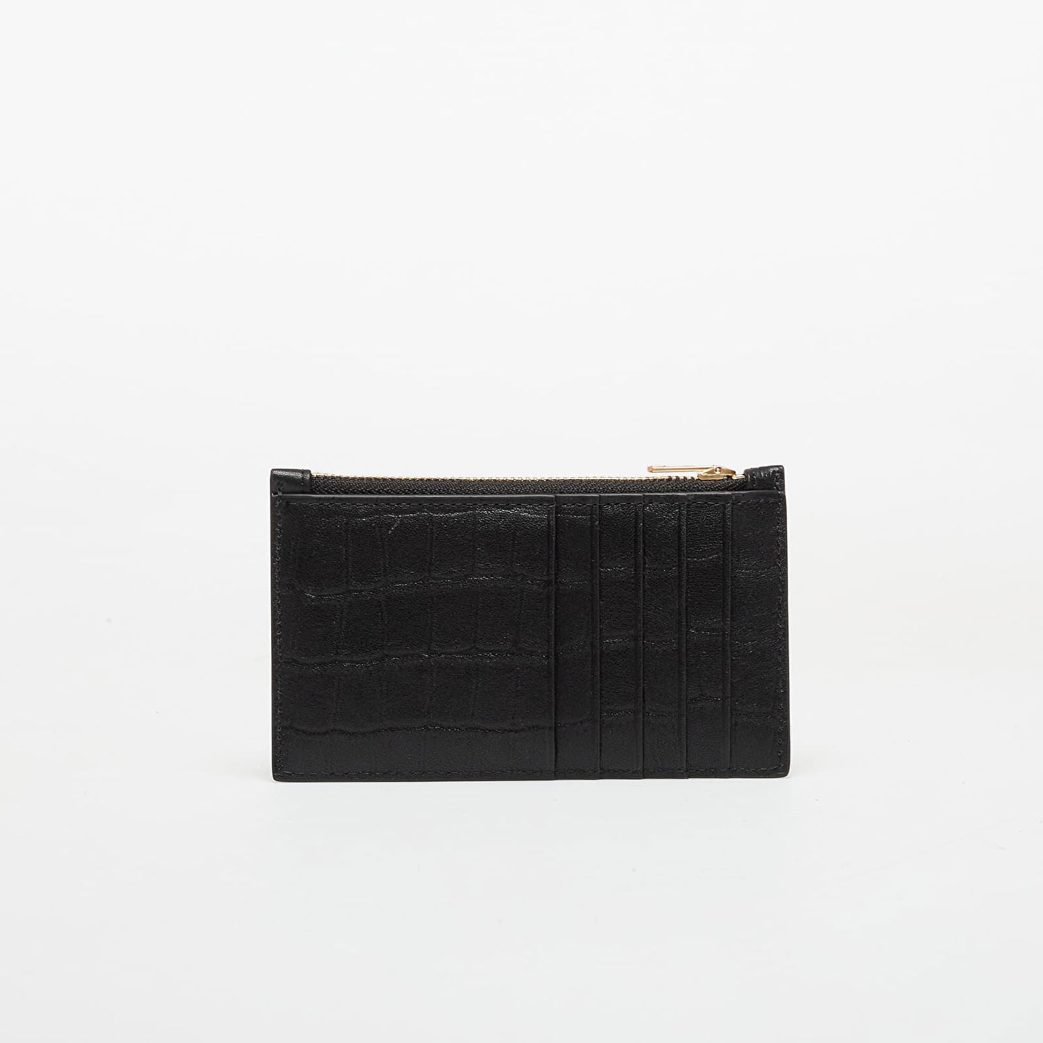 Портфейл CALVIN KLEIN Croc 6 Cc Cardcase Black Черно | LV04F1094G UB1, 1
