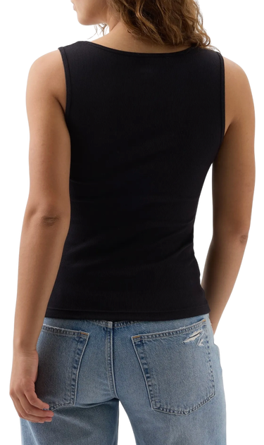 Потник GAP Ribbed Logo Tank Top Черно | 585421-07, 1