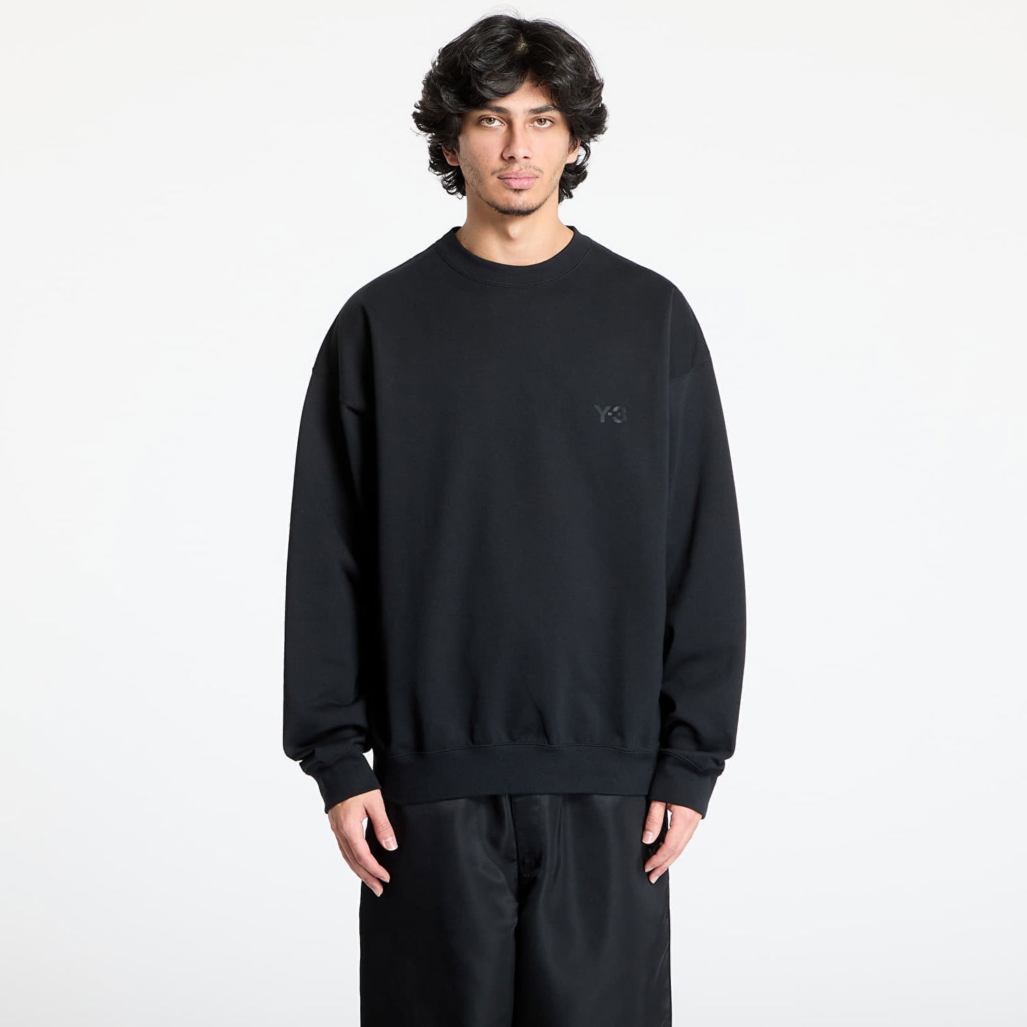 Пуловер Y-3 Y-3 French Terry Crew Sweatshirt Черно | JN4926, 0
