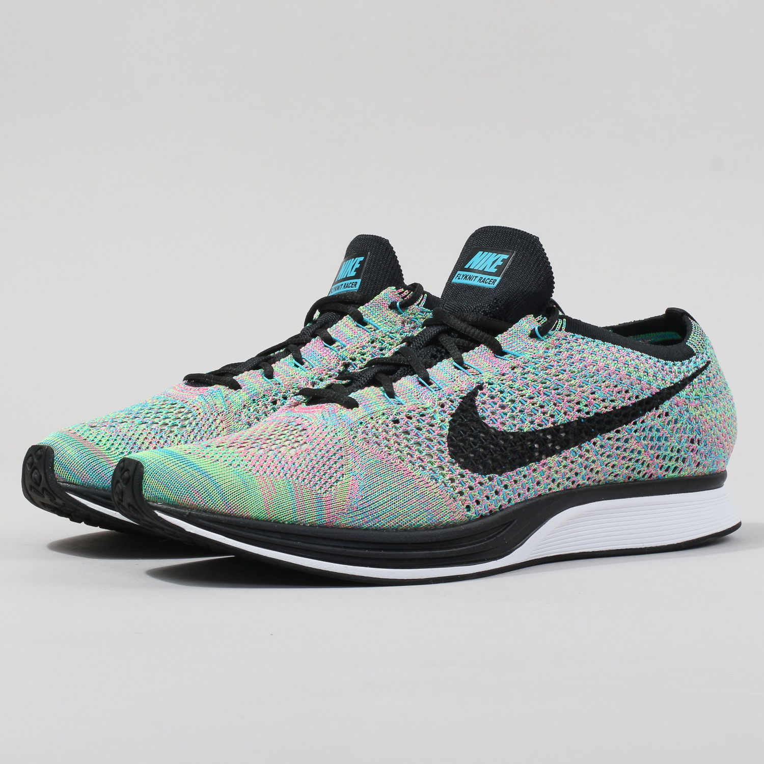 Кецове и обувки Nike Flyknit Racer Зелено | 526628-304, 1