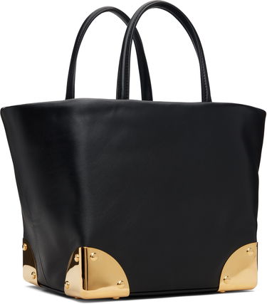 Голяма пазарска чанта sacai Corner Metal Small Tote Bag Черно | S129-01, 2