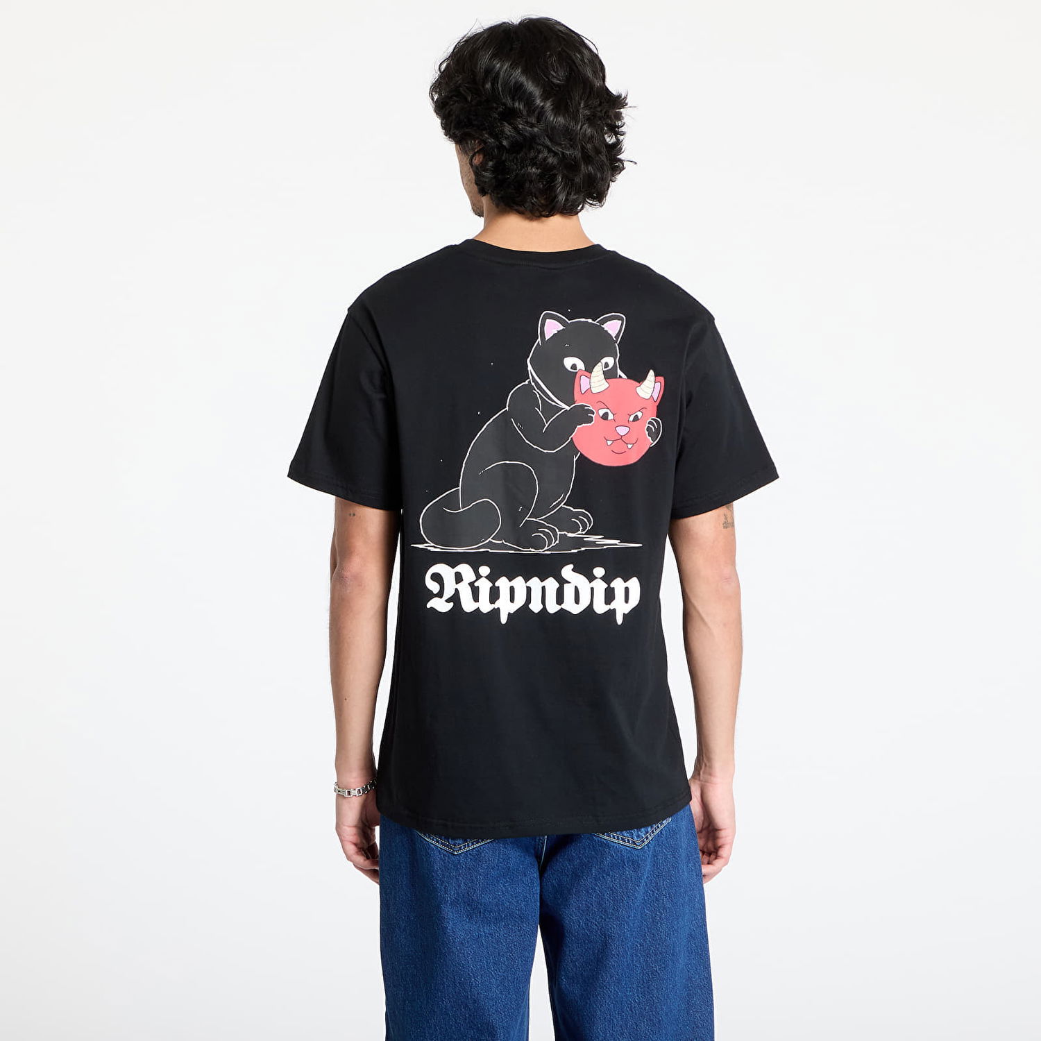 Тениска RIPNDIP RIPNDIP Masked Jerm T-Shirt XXL Черно | RNDHOL24154, 1