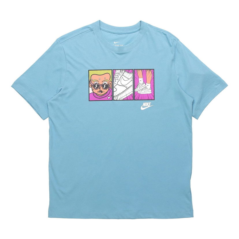 Тениска Nike Sportswear Applique T-Shirt Синьо | CT6528-424