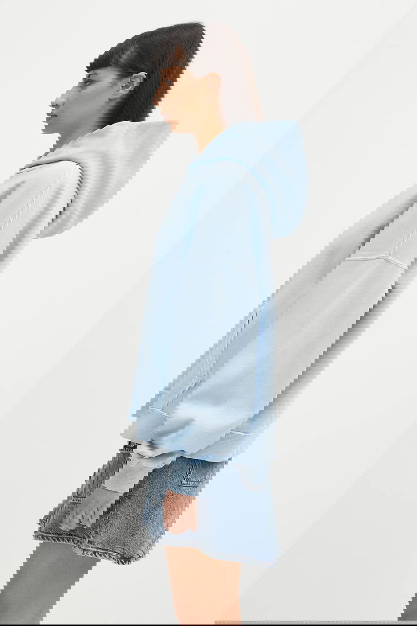 Суитчър Carhartt WIP Benton Sweat Relaxed Fit Hooded Sweatshirt Синьо | I034512.2P5GD, 1