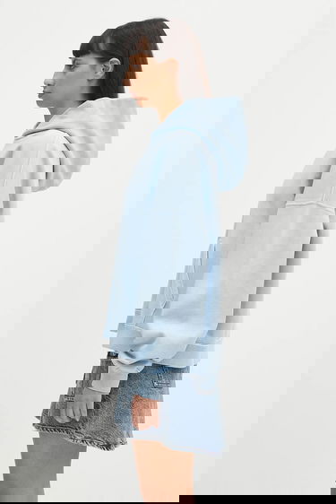 Суитчър Carhartt WIP Benton Sweat Relaxed Fit Hooded Sweatshirt Синьо | I034512.2P5GD, 1