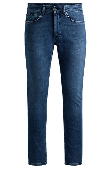 Дънки BOSS Delaware Slim-Fit Comfort-Stretch Jeans Синьо | 50524007