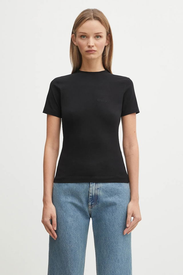 VETEMENTS Logo Fitted T-Shirt