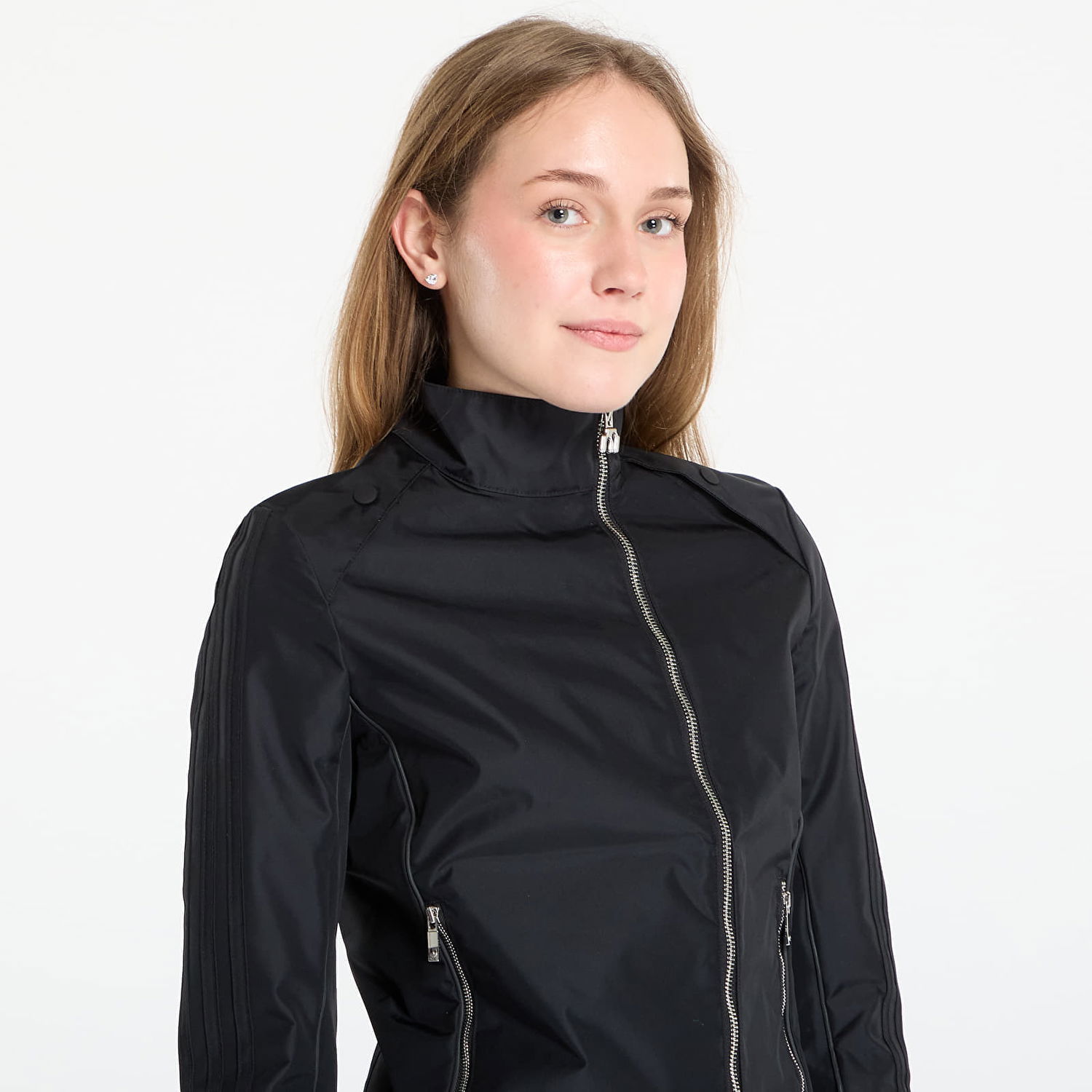 Яке adidas Originals Originals x Miaou Asymmetrical Zip Jacket Черно | KA2734, 1