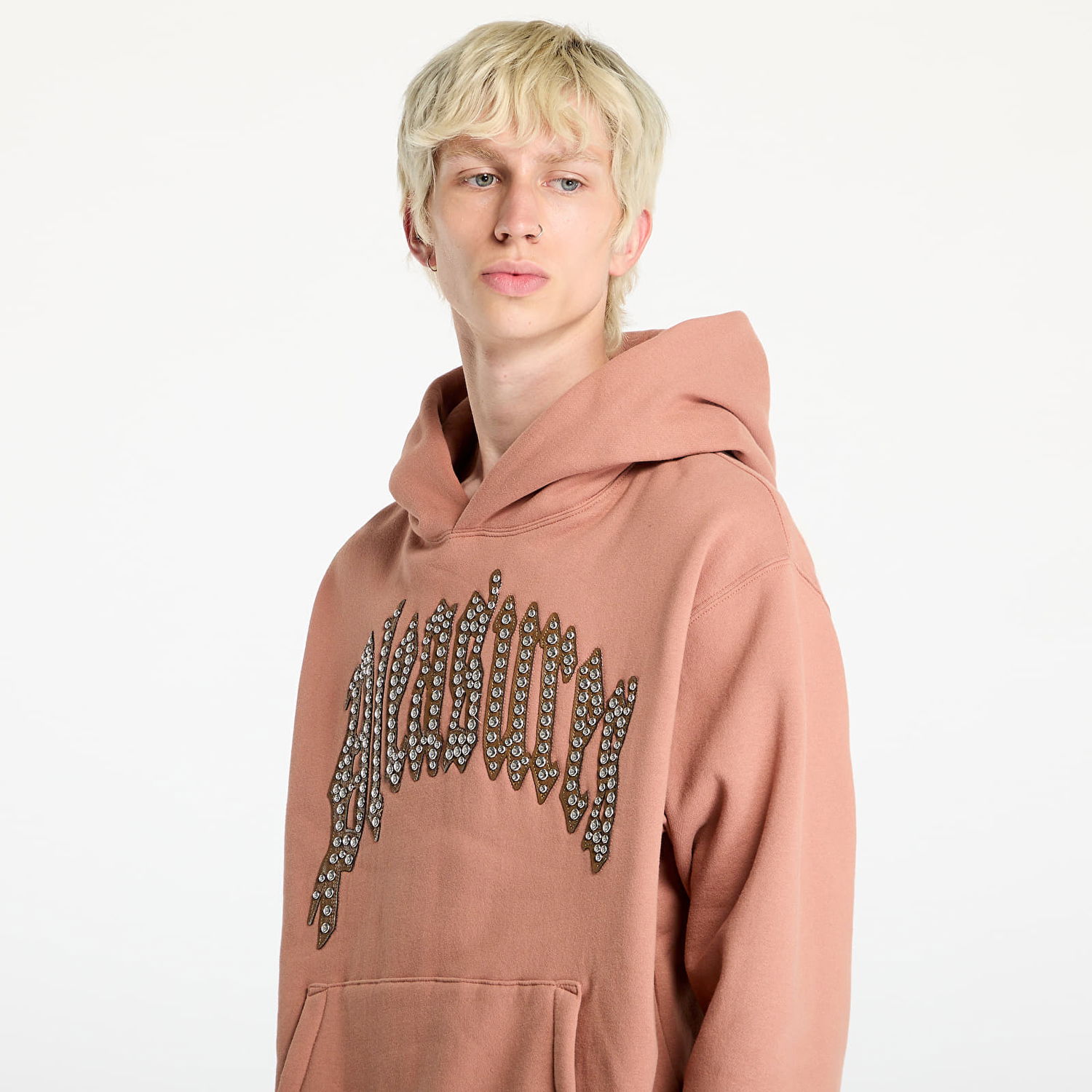Суитчър Pleasures Twitch Studded Hoodie Clay Оранжево
 | P24F043 CLAY, 1