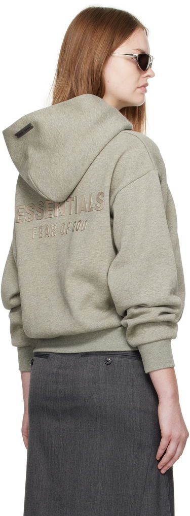Суитчър Fear of God ESSENTIALS Classic Fit Hoodie Сиво | 192SP255545FW, 2