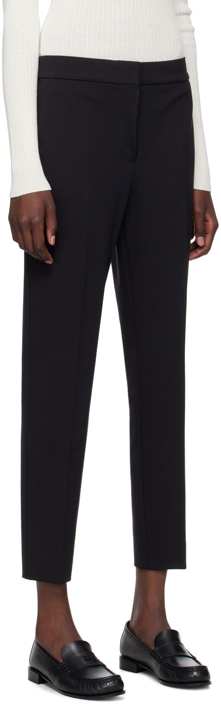 Панталони Max Mara Max Mara Women's Slim Fit Dress Trousers Черно | 2421786021, 1