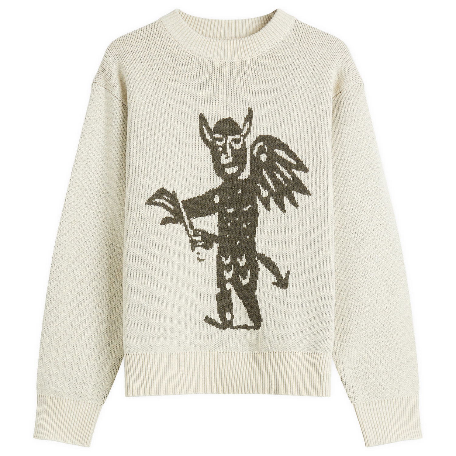 Пуловер Heresy Heresy Rogue Knit Sweater Бежово | HSS25-KW04E, 1