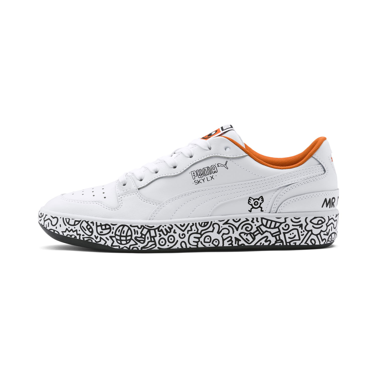 Кецове и обувки Puma Sky LX Low Mr. Doodle Бяло | 37421101, 0