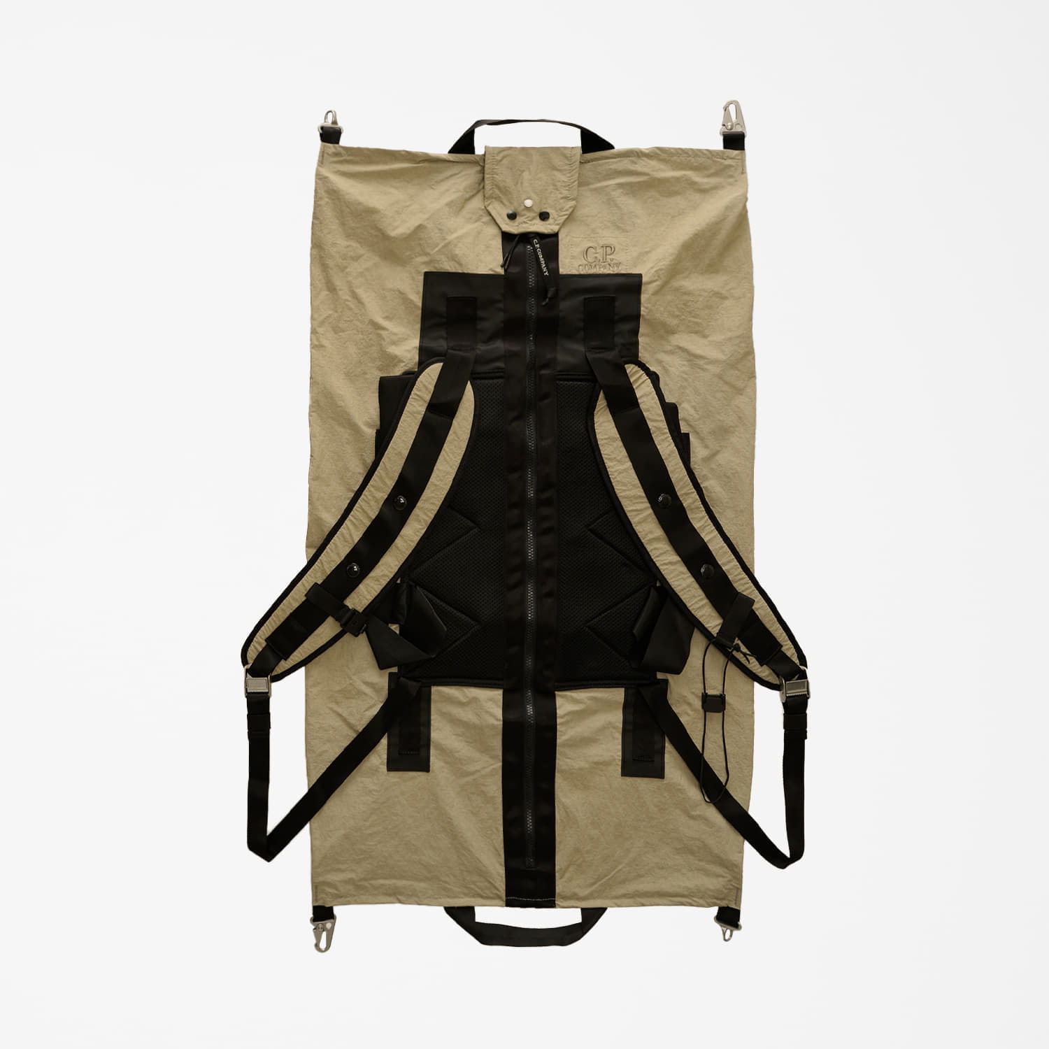 Голяма пазарска чанта C.P. Company Plain Paper Touch Backpack Бежово | 17CMAC209A110188G-327, 1