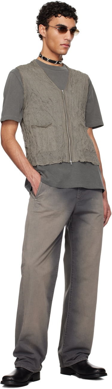 Жилетка OUR LEGACY Our Legacy Crush Vest Сиво | M2253CA, 3