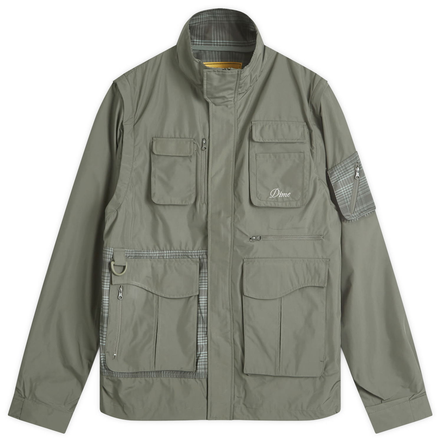 Яке Dime Zip-Off Fishing Jacket Зелено | DIMEFA241OLI, 0