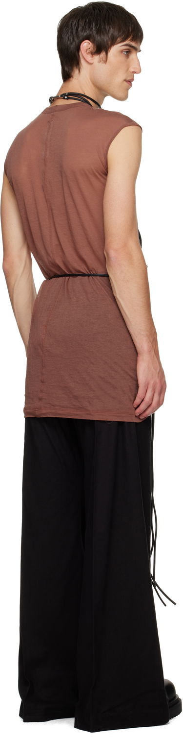 Потник Rick Owens Concordians Cord Fringed Tank Top Кафяво | RR02E1457 LBL, 2