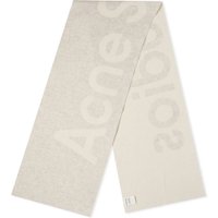 Шал Acne Studios Toronty Logo Contrast Recycled Scarf Сиво | CA0154-DLZ, 1
