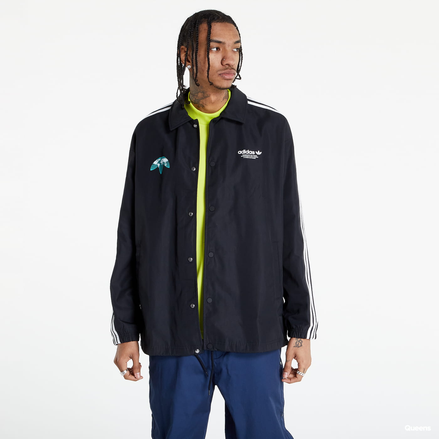 Ветровка adidas Originals Graphic United Coach Jacket Черно | HF4895, 0