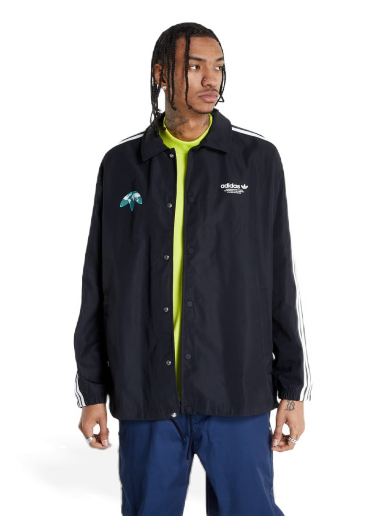 Ветровка adidas Originals Graphic United Coach Jacket Черно | HF4895