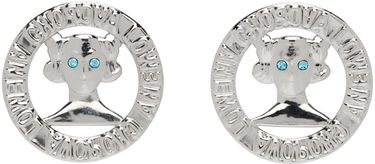 Обеци Chopova Lowena Silver Lady Round Earrings Металик | 6117, 0