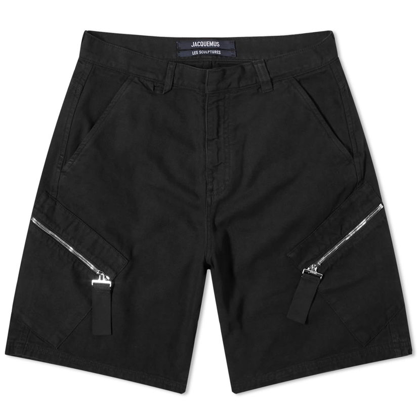 Къси панталони Jacquemus Marrone Cargo Shorts Черно | 24E245PA095-1485-990