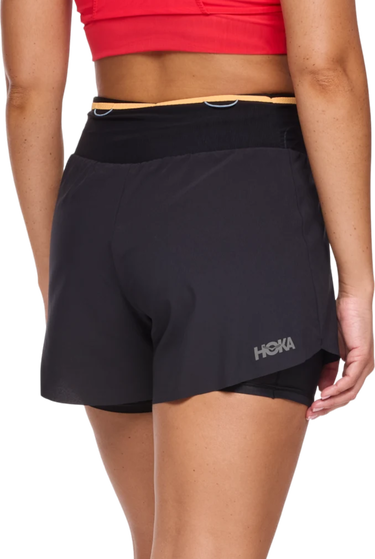 Къси панталони Hoka One One Hoka Skyglide Trail Short Черно | 1141741-blk, 1