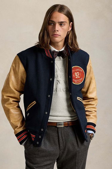 Яке бомбър Polo by Ralph Lauren Varsity Jacket Синьо | 710949941, 0