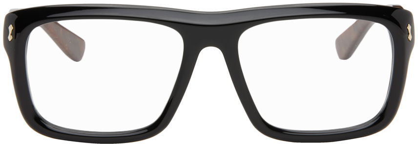 Облекло Gucci Rectangular Glasses Черно | GG1462O-001, 0