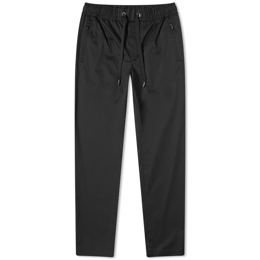 Панталони Dolce & Gabbana Elastic Waist Plate Pant Black Черно | GVZAETFUFJR-N0000