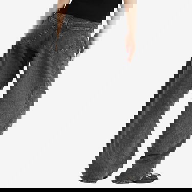 Дънки Samsoe Samsoe Samsøe Samsøe Saharper Drawstring Wide-Leg Jeans Size 24" Черно | F25100162-CLR002076, 3