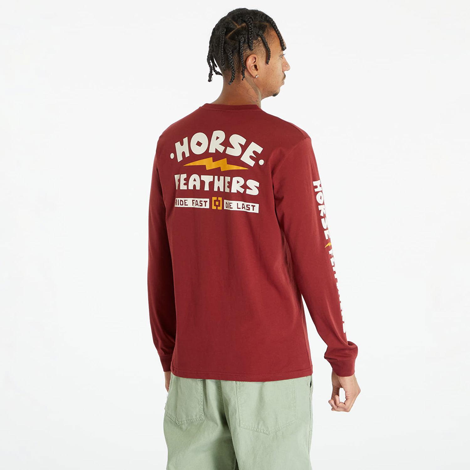 Тениска Horsefeathers Ignite T-Shirt Червено | SM1327C, 1