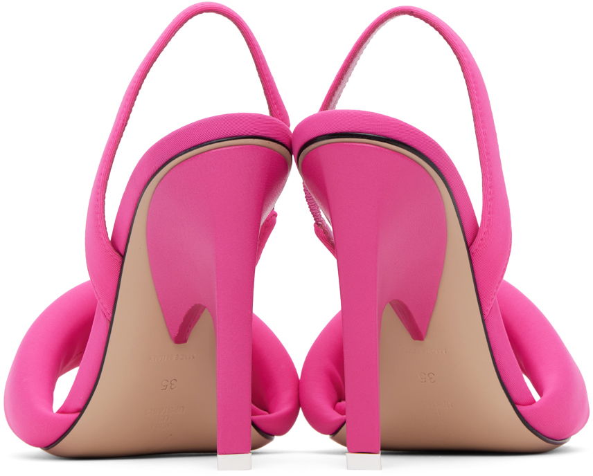 Аксесоари The Attico Attico Rem Heeled Sandals Розово | 232WS522 E075, 1